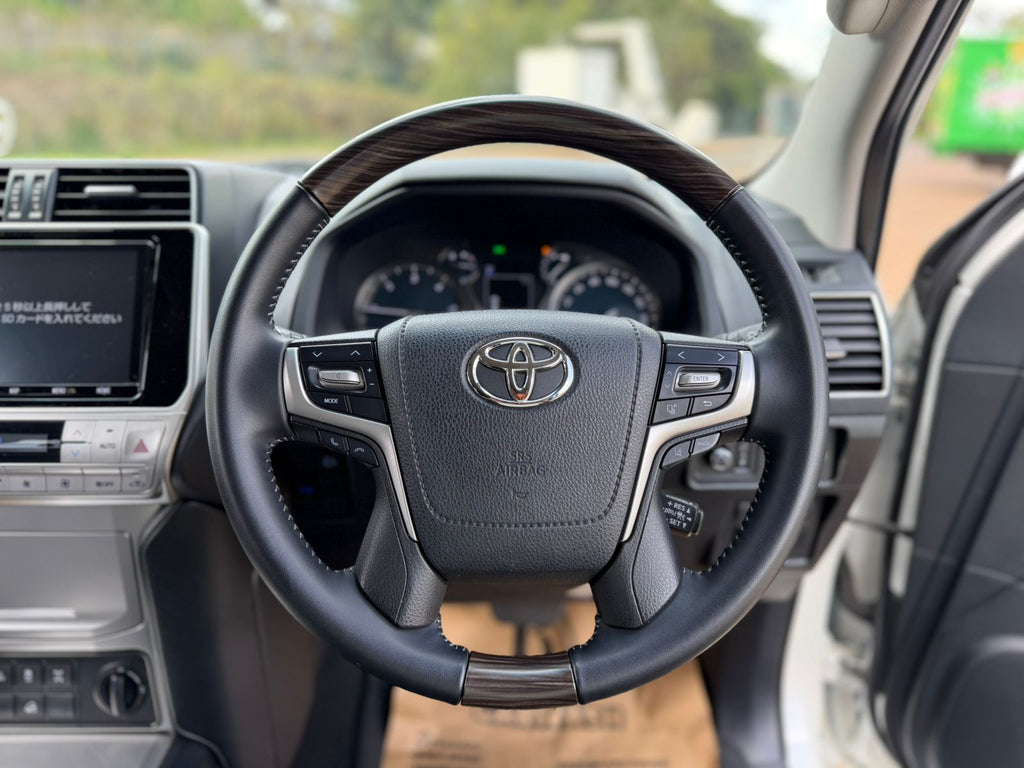 2018 TOYOTA PRADO TX-L J150 WHITE