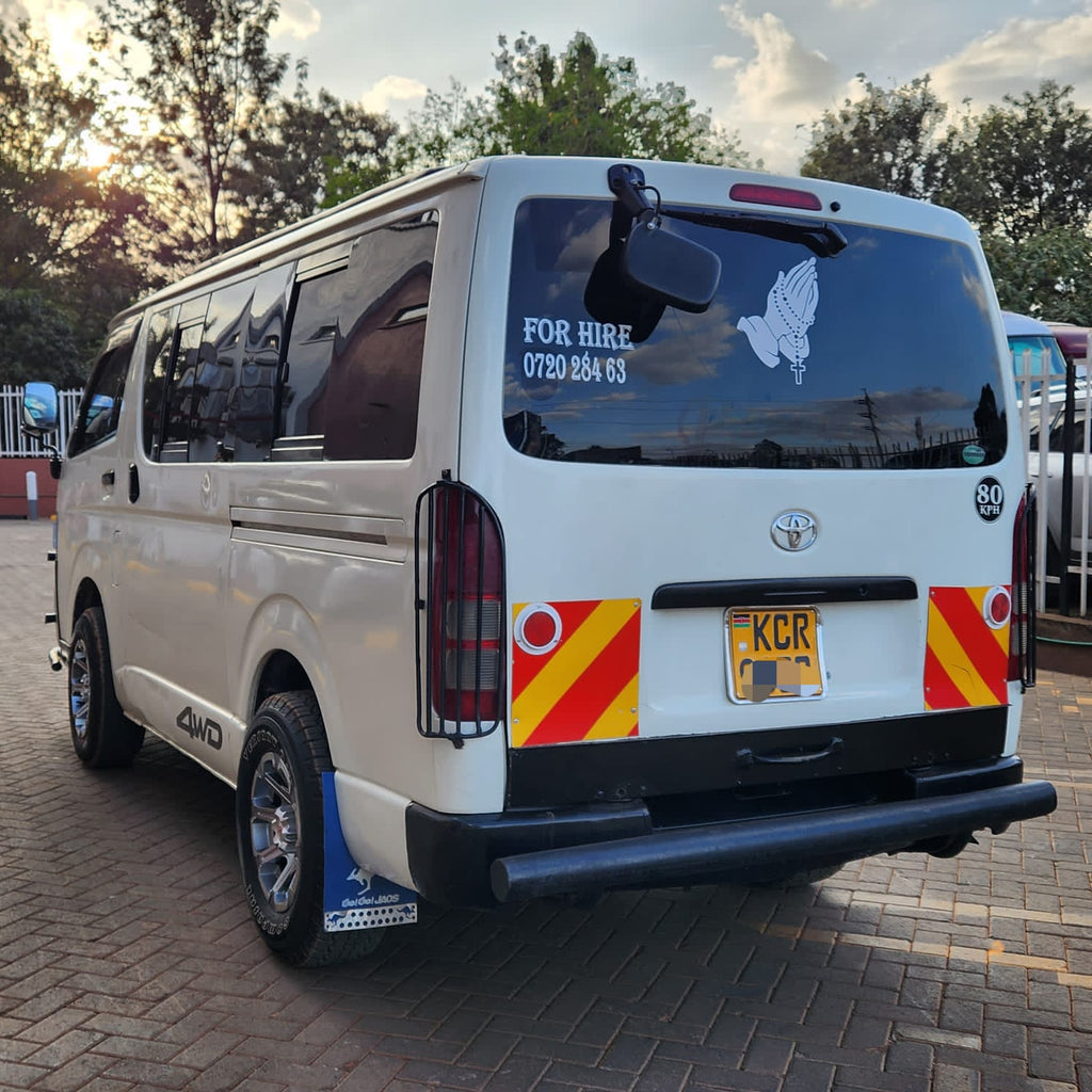 2012 TOYOTA HIACE TOUR VAN 4WD