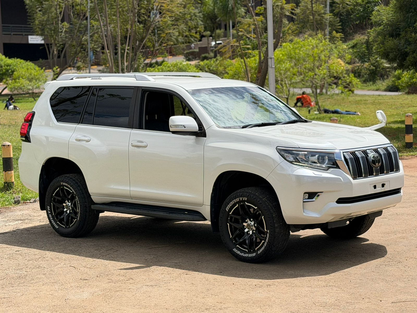 2018 TOYOTA PRADO TX-L J150 WHITE