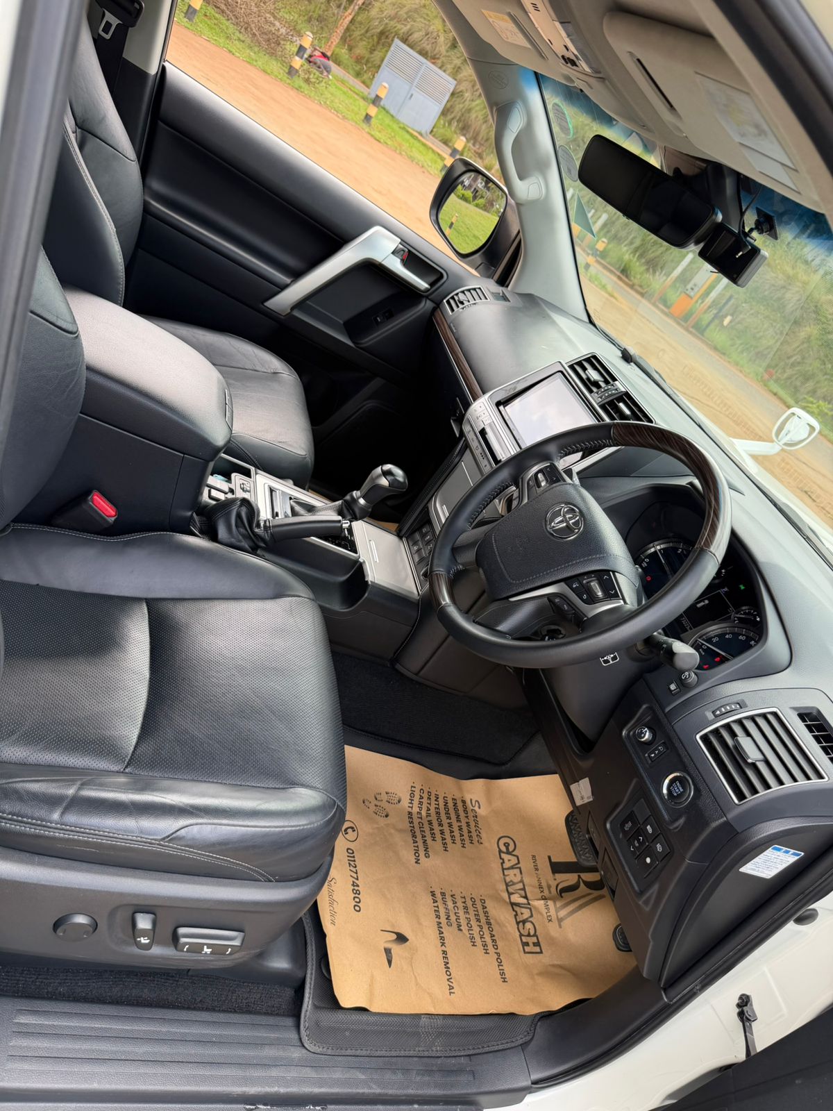 2018 TOYOTA PRADO TX-L J150 WHITE