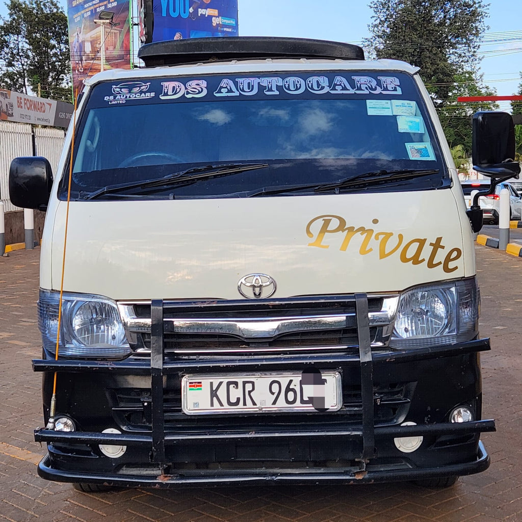 2012 TOYOTA HIACE TOUR VAN 4WD