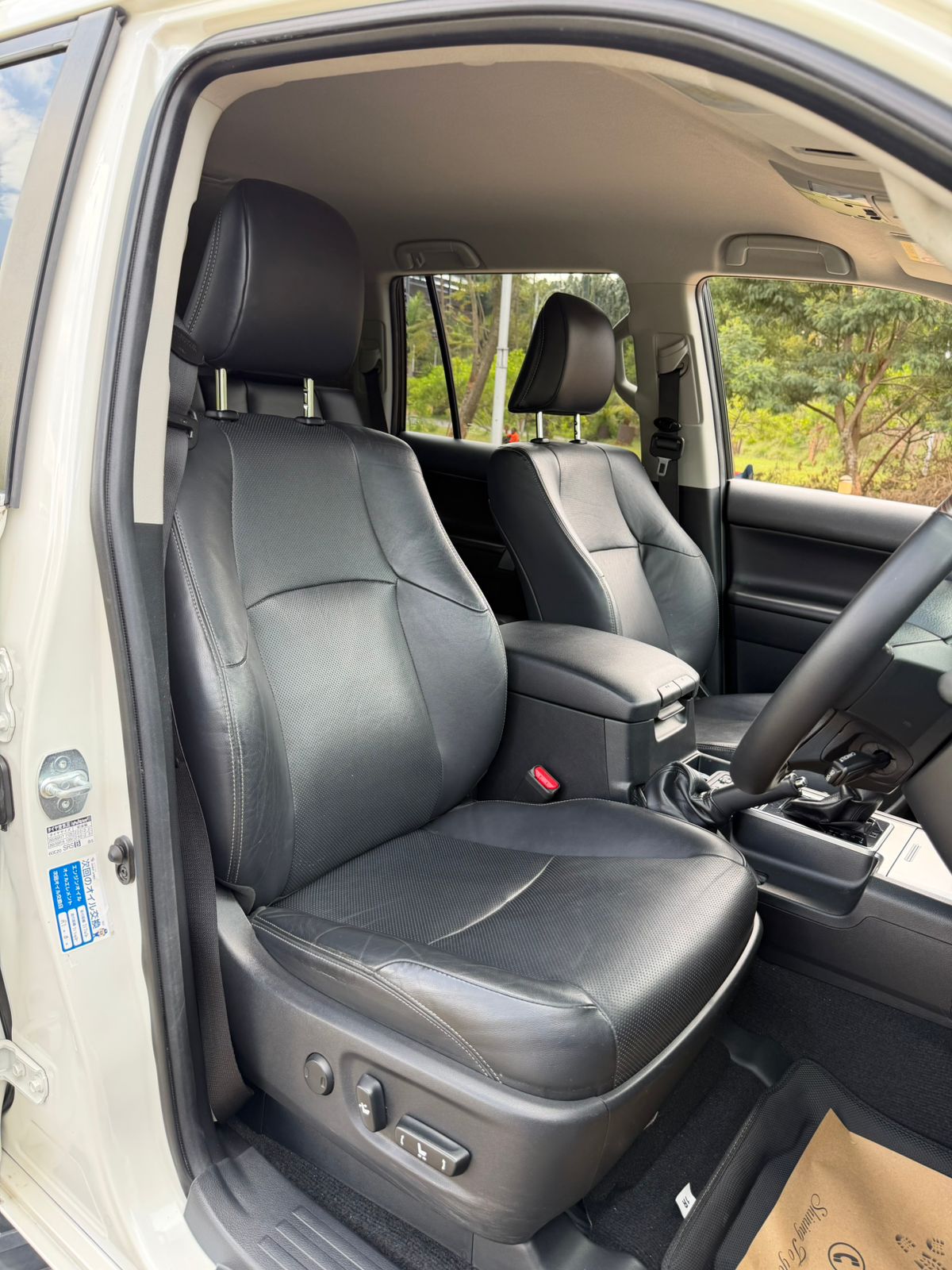 2018 TOYOTA PRADO TX-L J150 WHITE