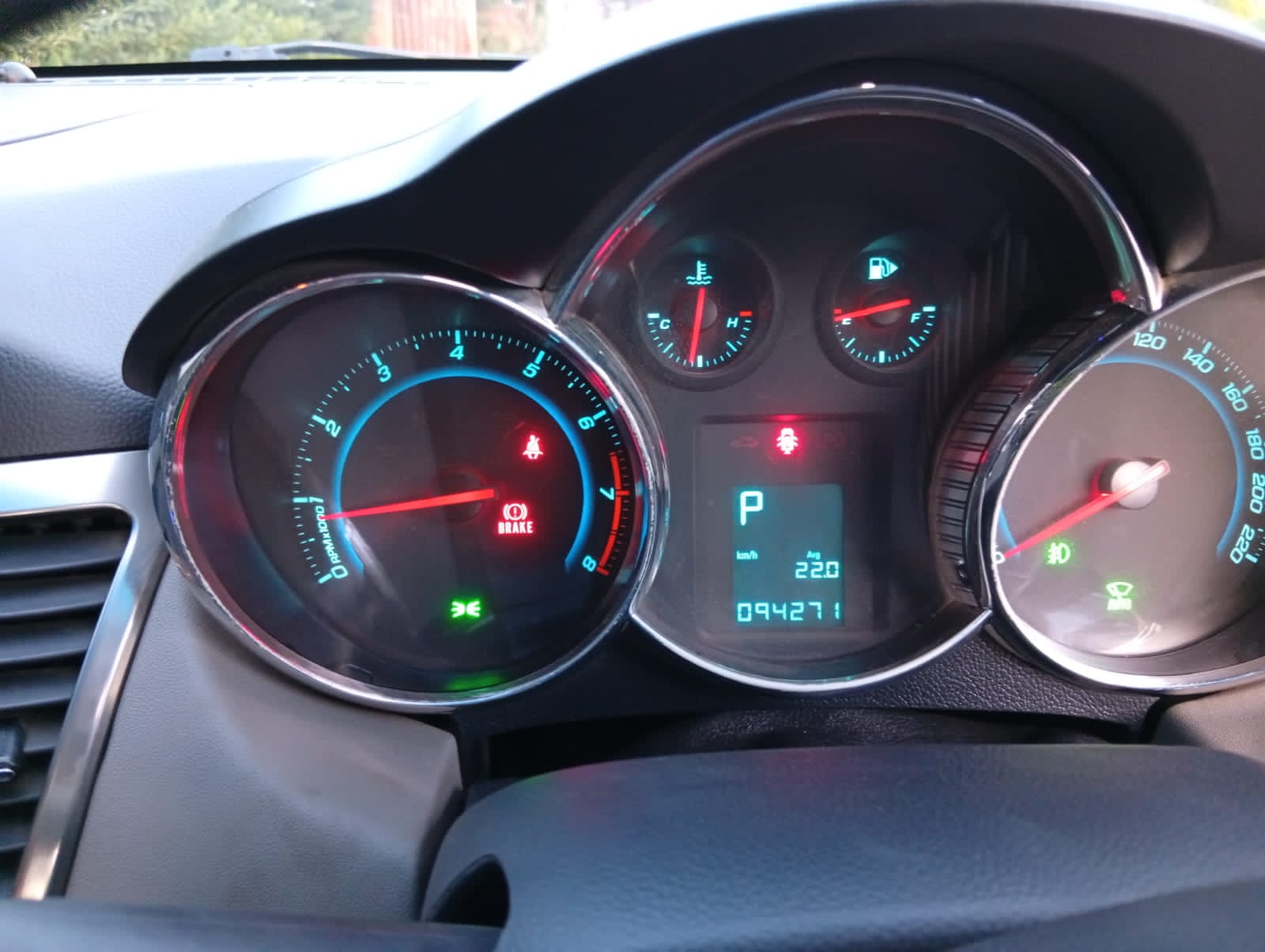 Chevrolet cruze LT 2014