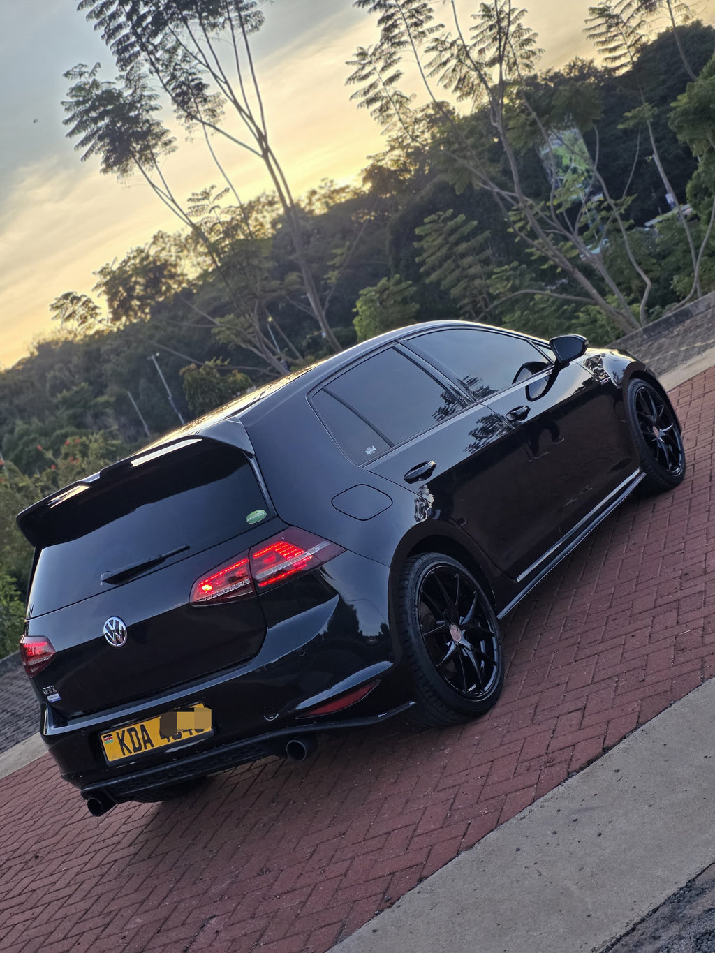 2013 Black VW GOLF GTI MK7