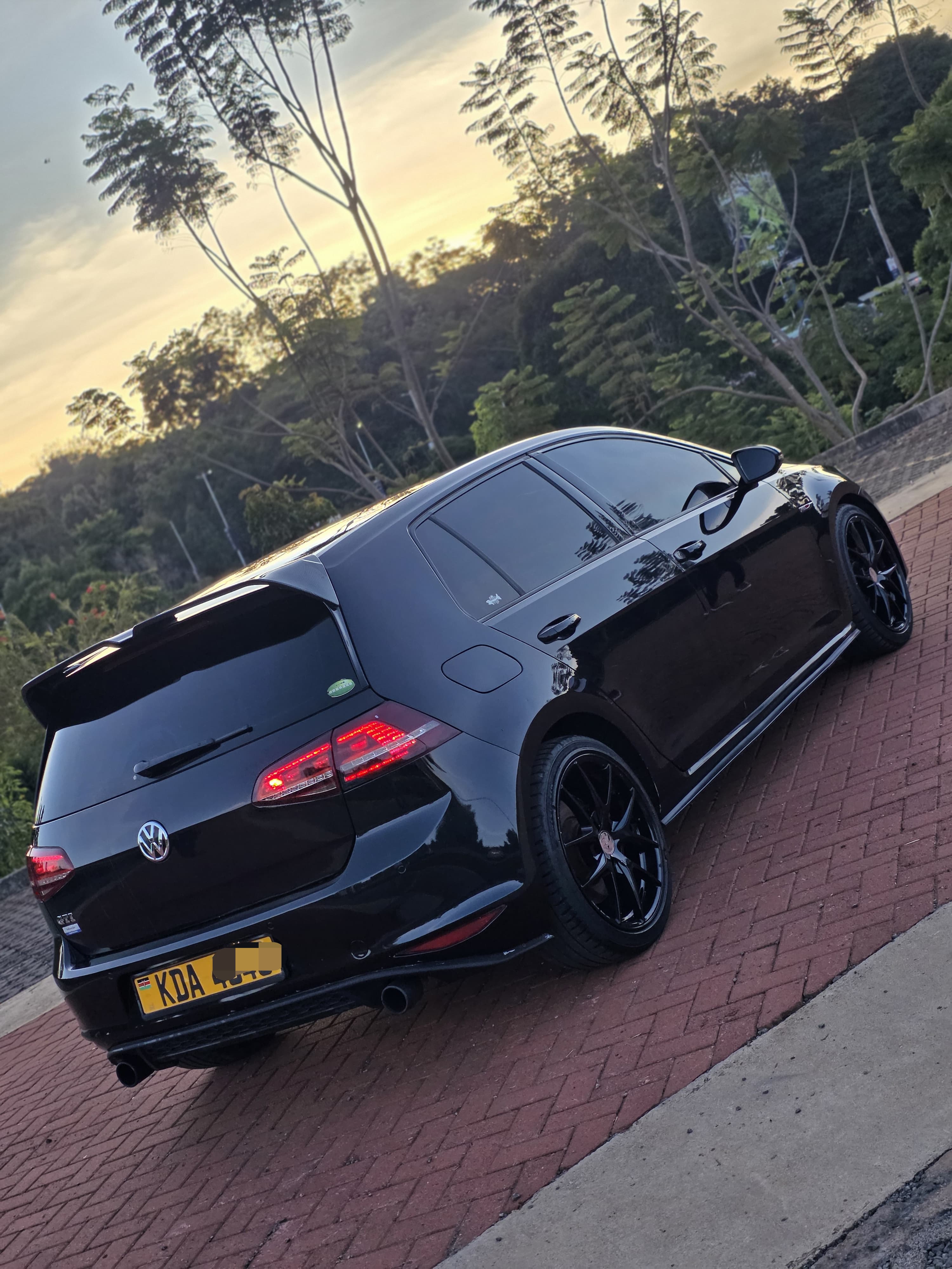 2013 Black VW GOLF GTI MK7