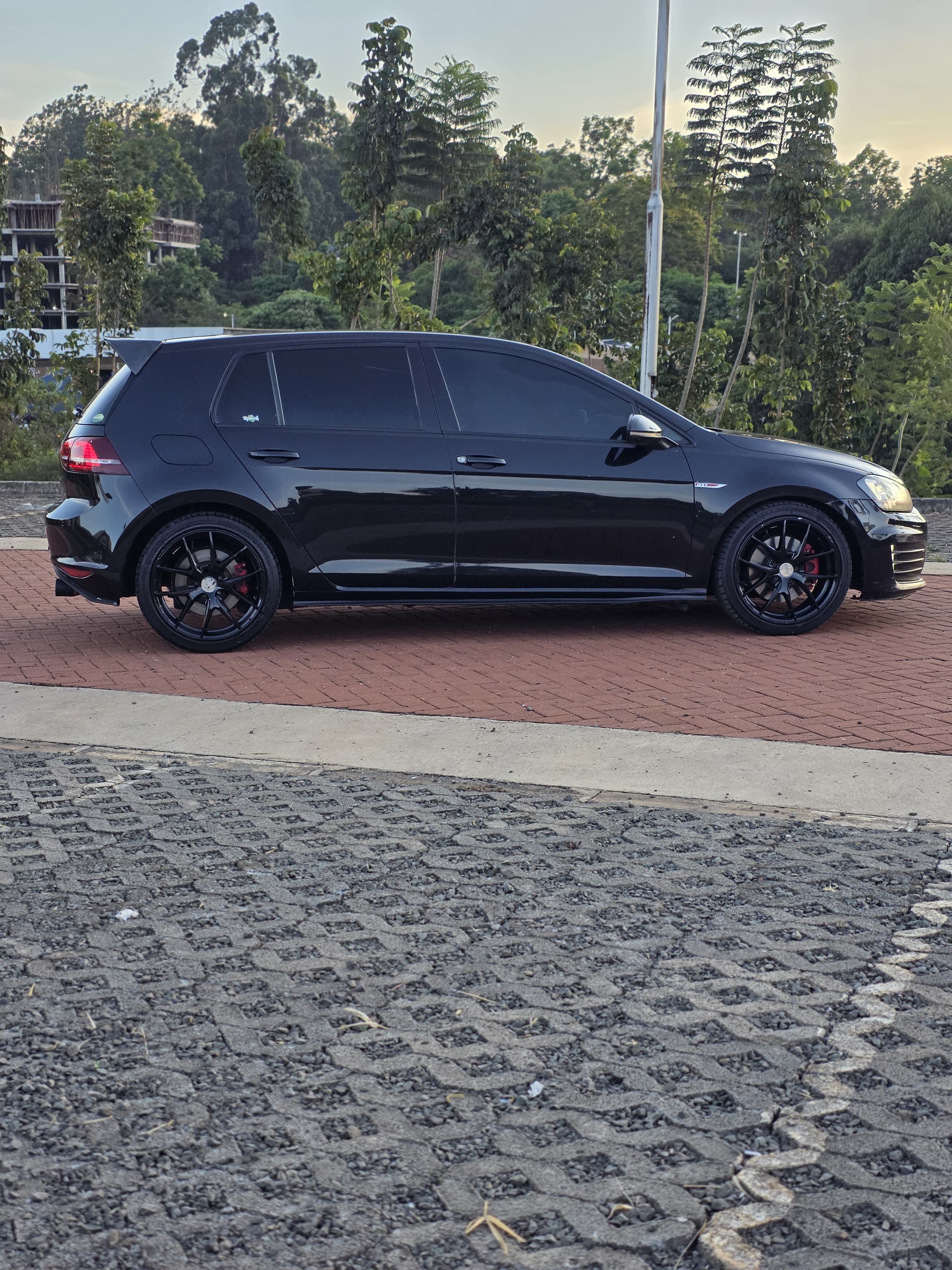 2013 Black VW GOLF GTI MK7