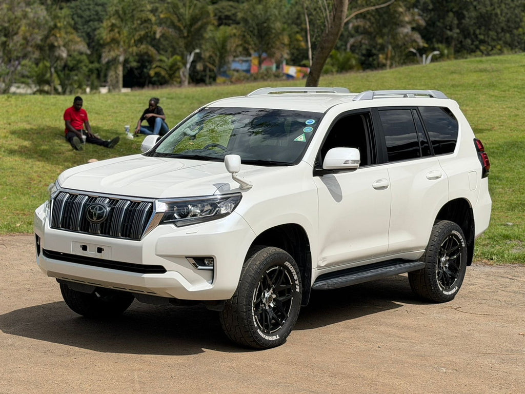 2018 TOYOTA PRADO TX-L J150 WHITE