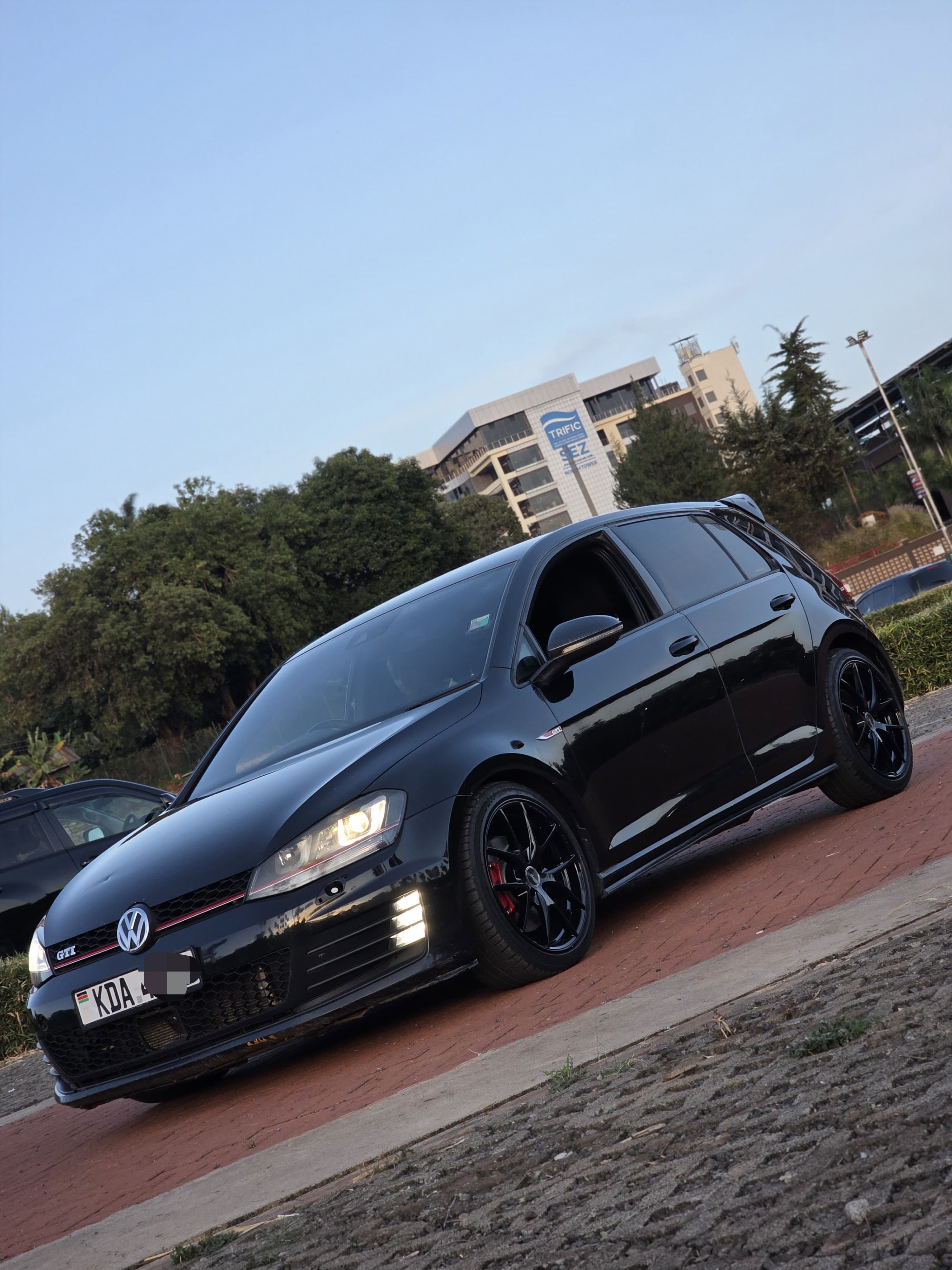 2013 Black VW GOLF GTI MK7