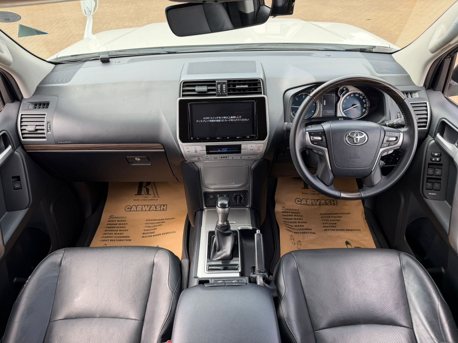 2018 TOYOTA PRADO TX-L J150 WHITE